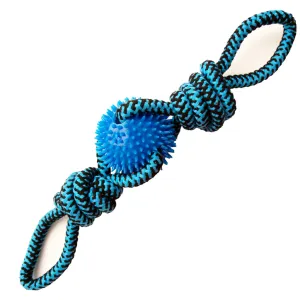 Snugarooz Spikey Beast Dog Rope Toy - Assorted Colors (24")