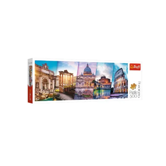 Trefl 500 Piece Panorama PuzzleTraveling to Italy