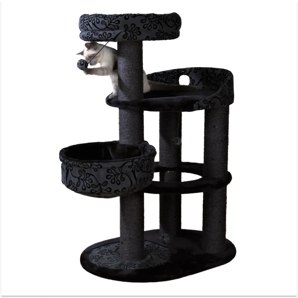 Trixie Filippo Scratching Post for Cats (Black)