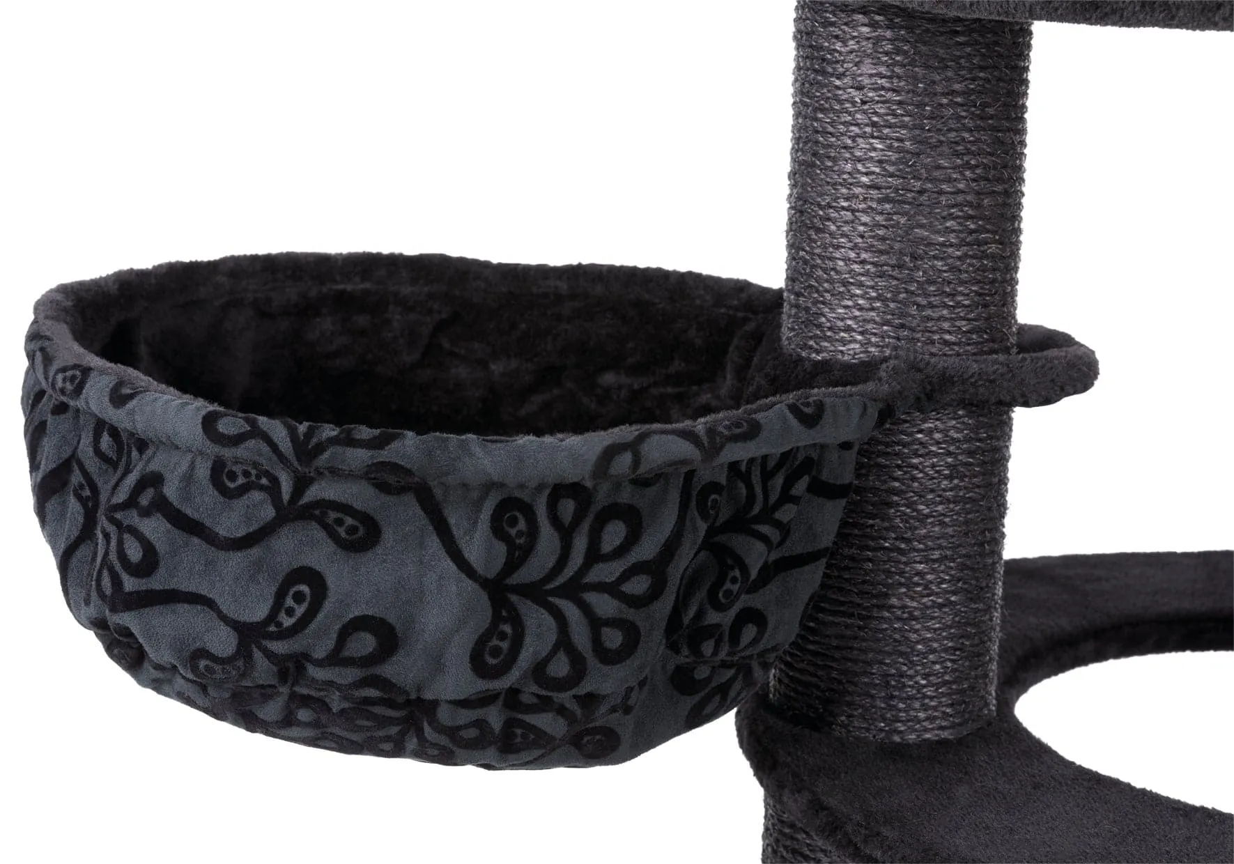 Trixie Filippo Scratching Post for Cats (Black)