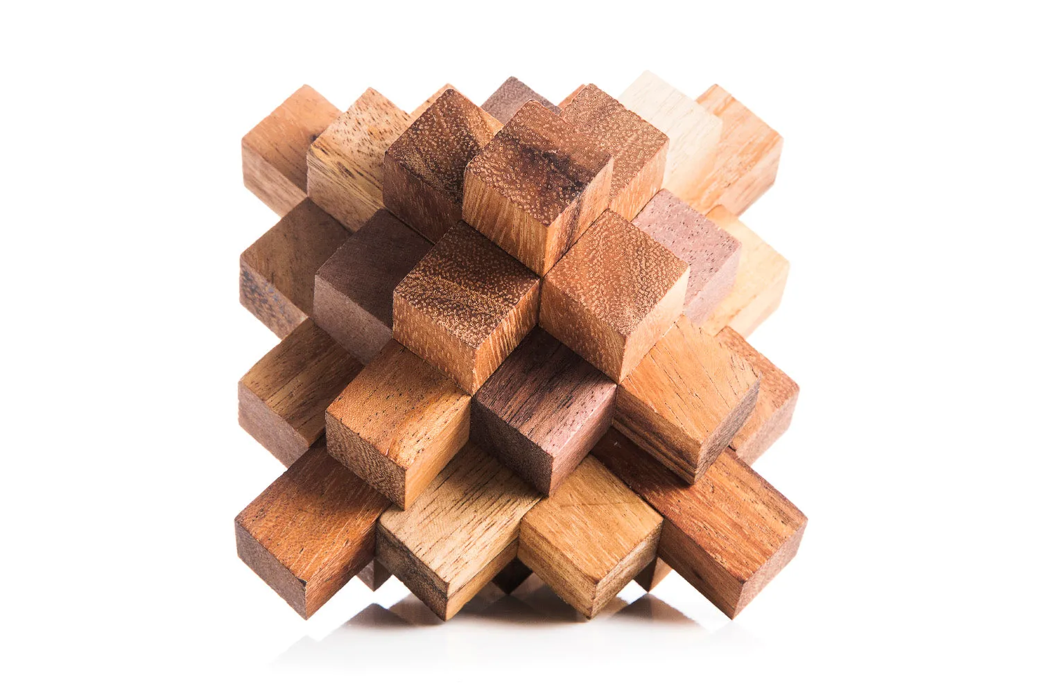 Twist Crystal Puzzle - Twist Wood Puzzle