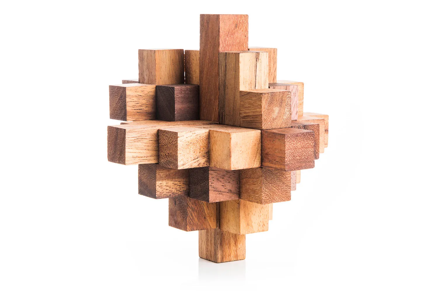 Twist Crystal Puzzle - Twist Wood Puzzle