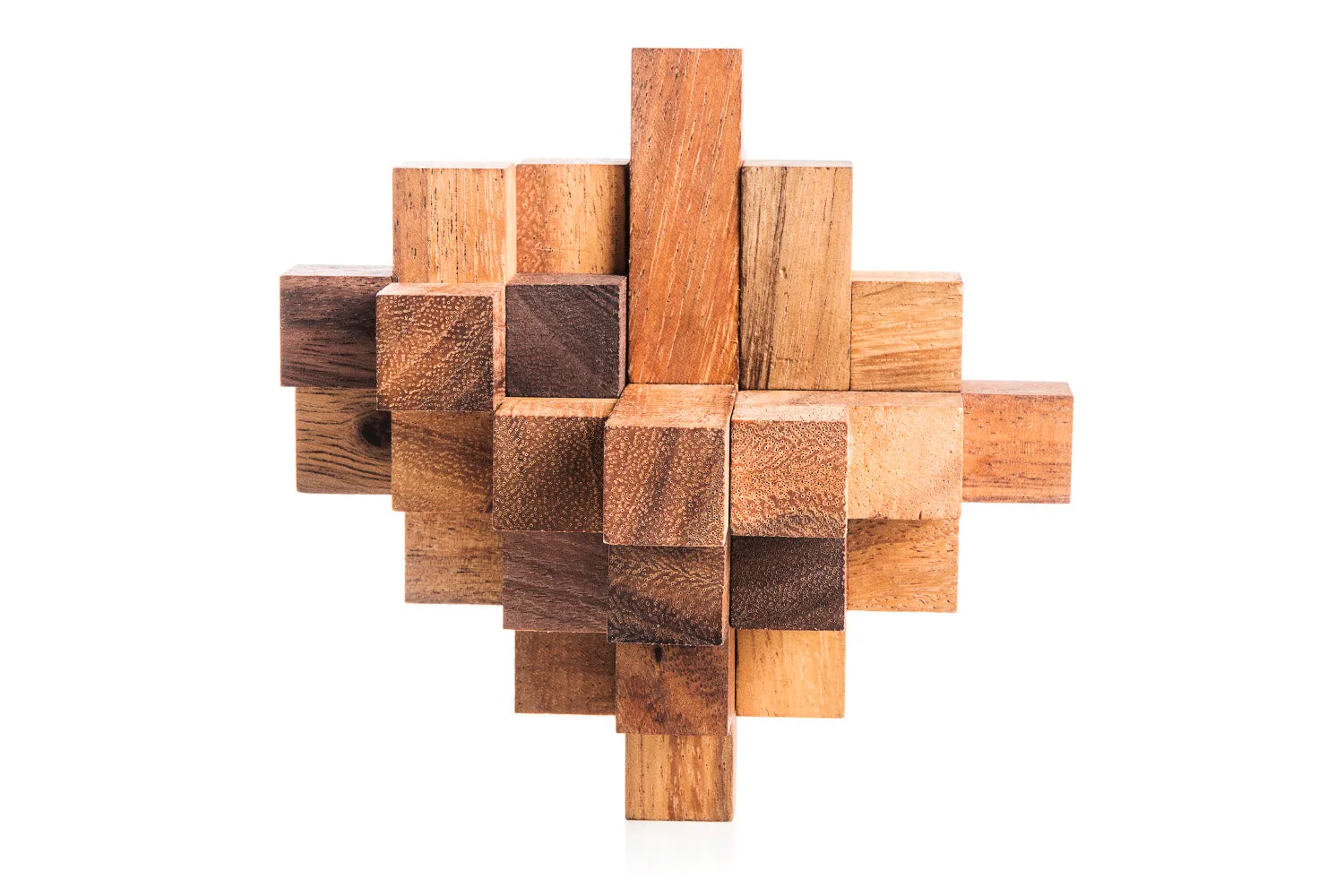 Twist Crystal Puzzle - Twist Wood Puzzle