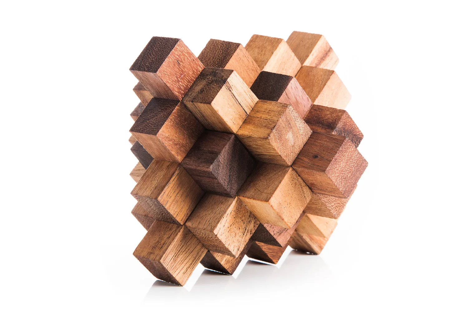 Twist Crystal Puzzle - Twist Wood Puzzle