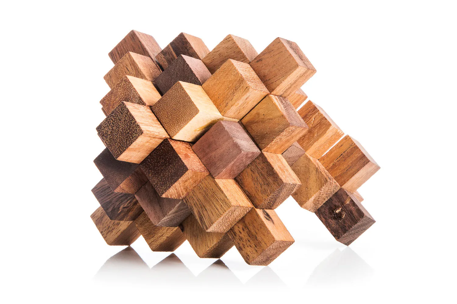 Twist Crystal Puzzle - Twist Wood Puzzle