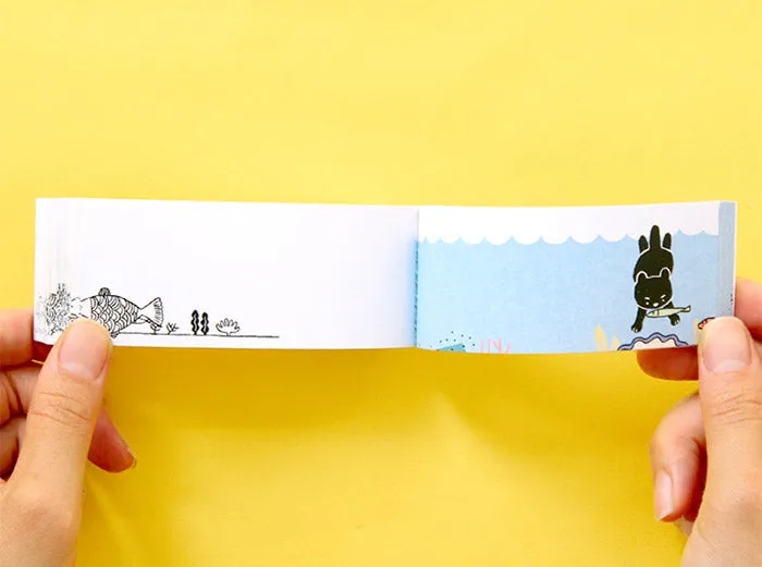 What a Whimsical Cat - a flipbook by Harumin Asao